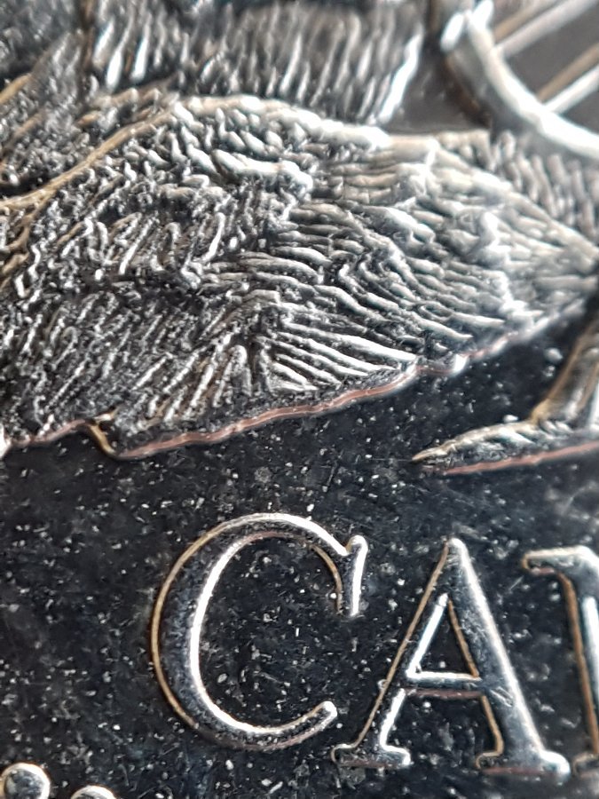 Pair-Of-1999-25-Cents-August-With-Large-Die-Chip