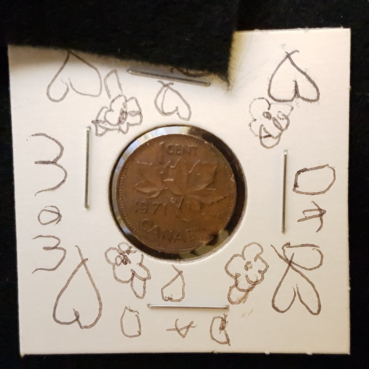 1971-1-Cent-Flawed-Planchet-...-With-Some-Love-Added
