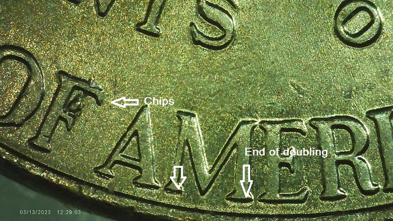 2020-P-Nickel-Reverse-Broken-Window-Die-Chips-On-Letters-&-Building!