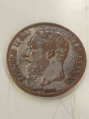 Contemporary-Fake-Leopold-Belgian-5-Franc