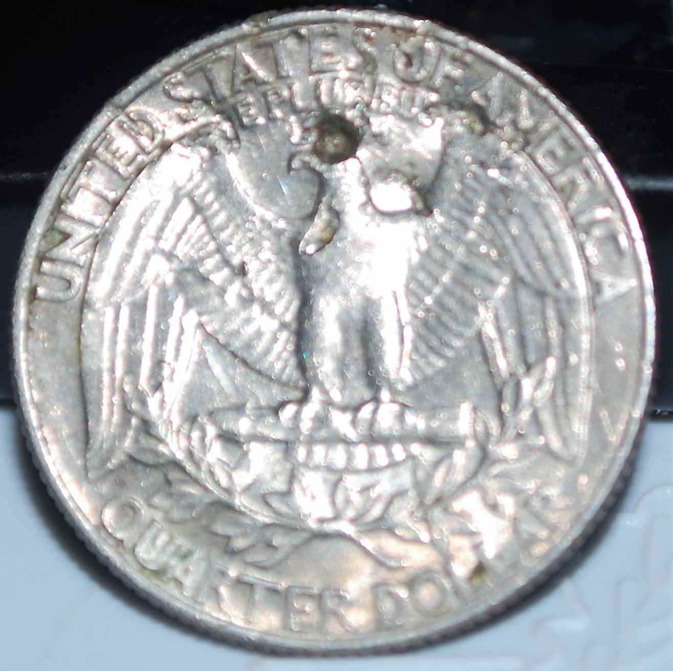 1990-P-Quarter-Punched-Both-Sides