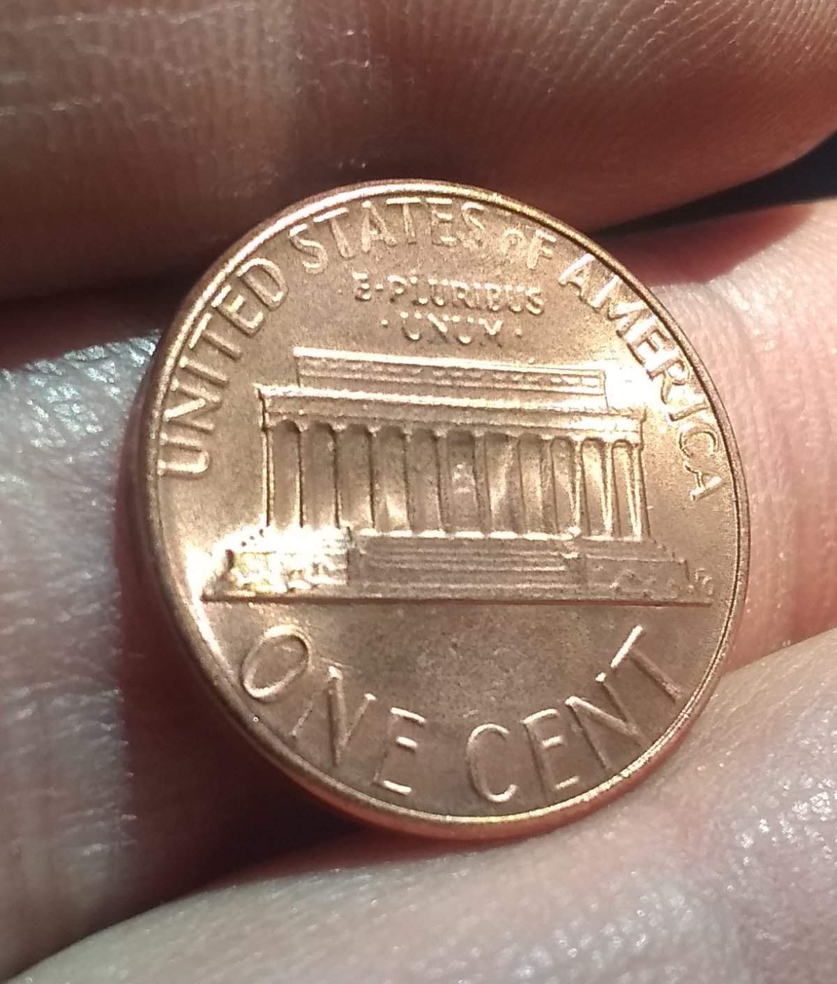 1985-D-Lincoln-Cent-Strike-Through-