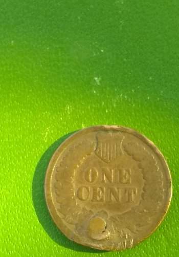 1892-Indian-Head-Penny-With-Interesting-Error/Damage?