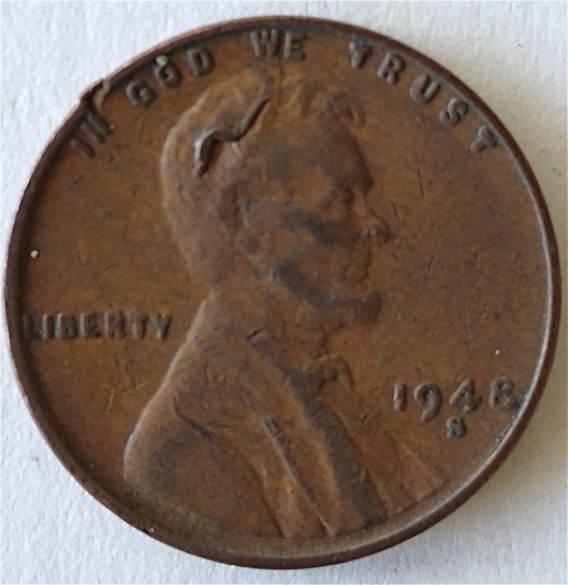 1948-S-Lincoln-Penny-Mint-Error-On-Front-And-Back-Of-Coin.-Help-Needed