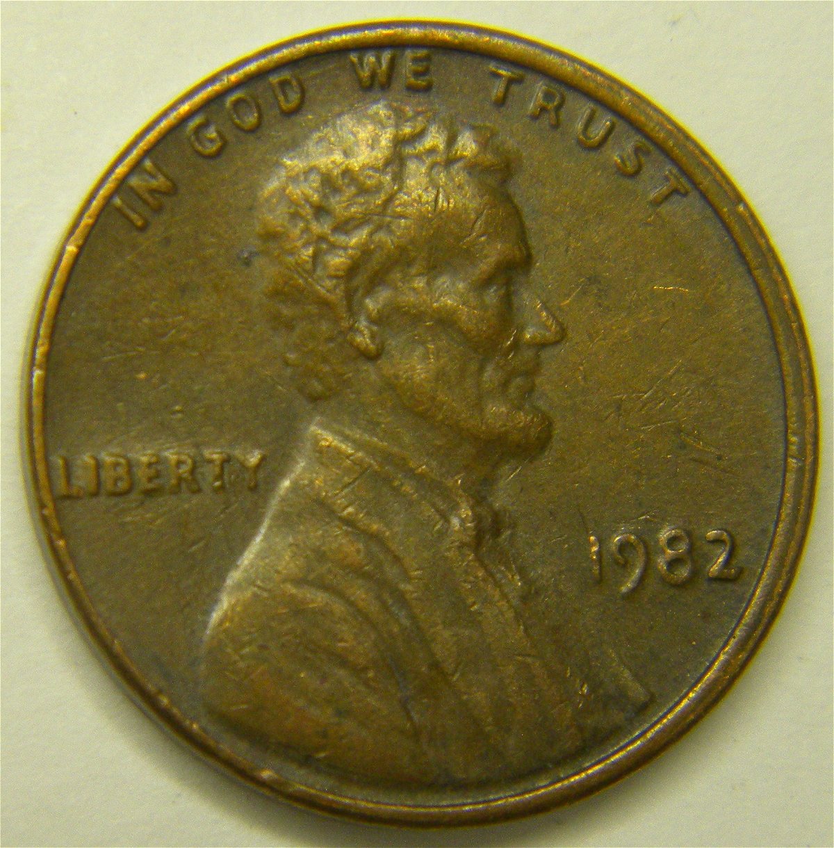 1982-Lincoln-Penny-Large-Date---Error-On-Obverse