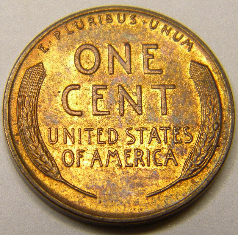 1958-Lincoln-Wheat-Penny---Error-On-Reverse-Wheat-Stalk
