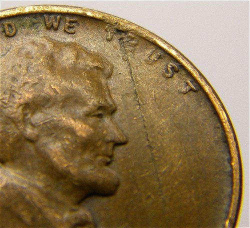 1957-D-Lincoln-Wheat-Penny---What-Is-This-Large-Obverse-Error-?