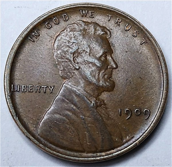 1909-Lincoln-Wheat-Error-Penny---Multiple-Errors-On-Obverse?