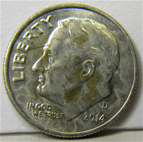 2014-D-Roosevelt-Dime-Strange-Tone-Obverse-&-Reverse
