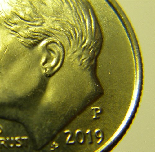 2019-P-Roosevelt-Dime-With-A-Pierced-Ear?