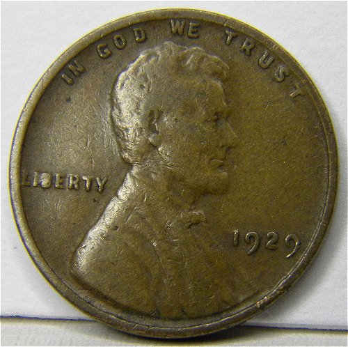 1929-Lincoln-Wheat-Penny-Die-Break-Error-Obverse