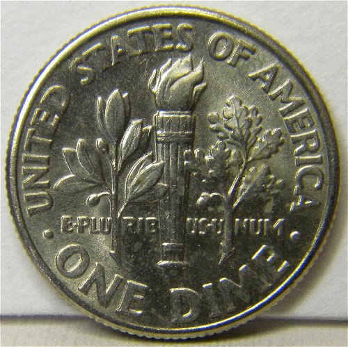 2003-P-Roosevelt-Dime-Unique-Metal-Piece-Obverse