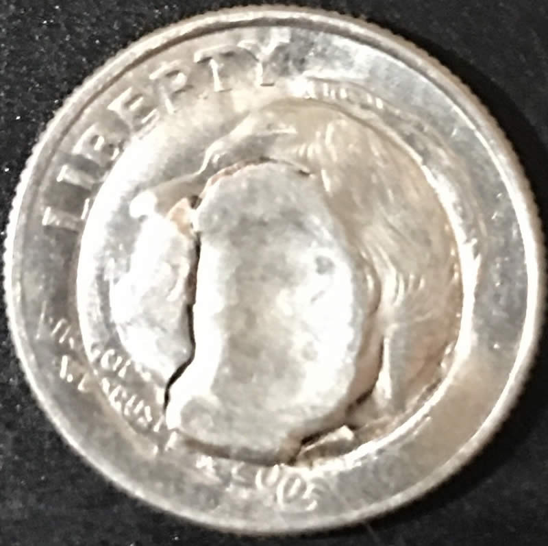 2005-Roosevelt-Dime-Error-Or-Target?-1972-Lincoln-Penny-Error?
