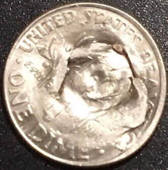 2005-Roosevelt-Dime-Error-Or-Target?-1972-Lincoln-Penny-Error?