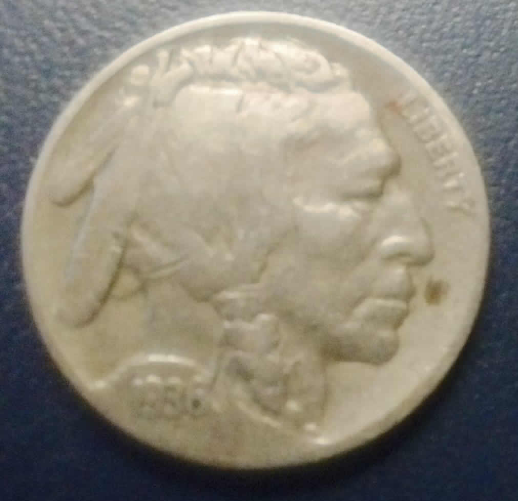 1936-Buffalo-Nickel-For-Grading