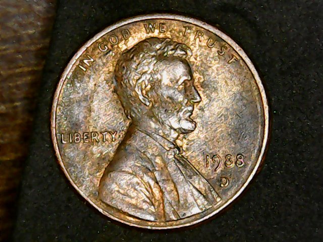 Is-This-A-1988-D-Lincoln-Penny-2nd-Ear-Lobe