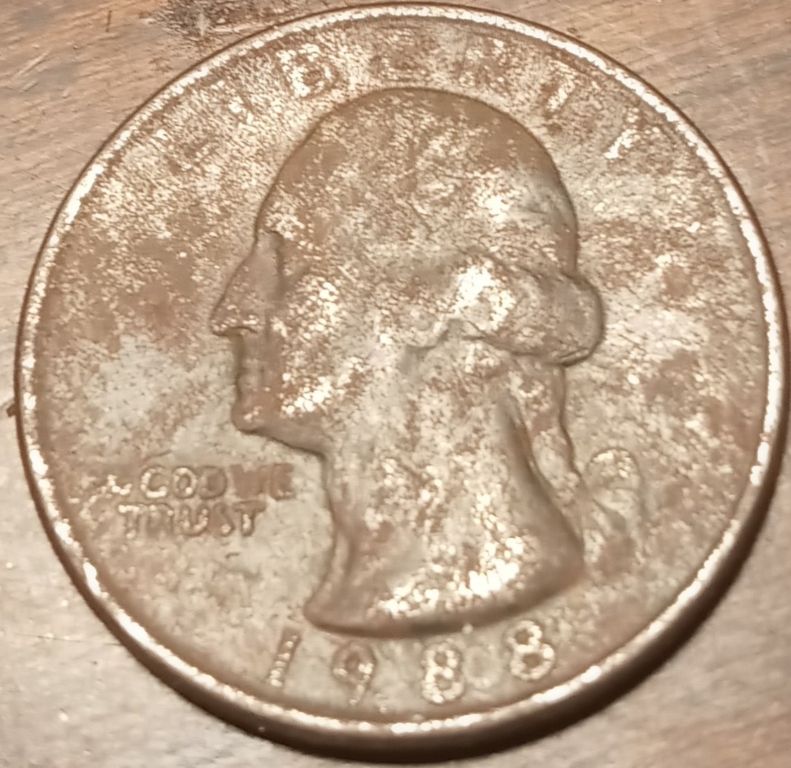 1988-Quarter-Missing-Nickel-Clad-Layer.-Need-Help-With-Grading-N-Value