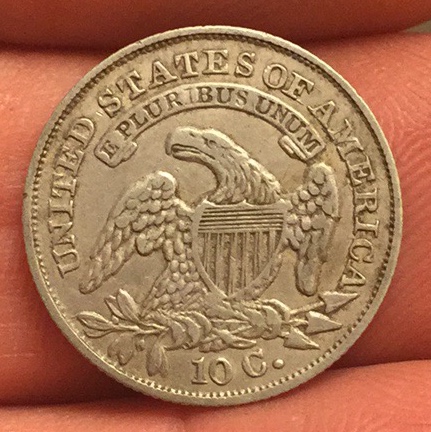 Just-Dug-1833-Capped-Bust-Dime