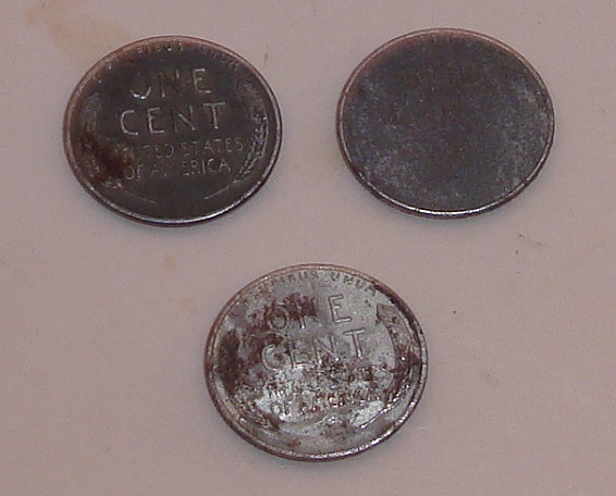 1943-S--D--P---Lincoln-Wheat-Steel-Magnetic-Grade-Please