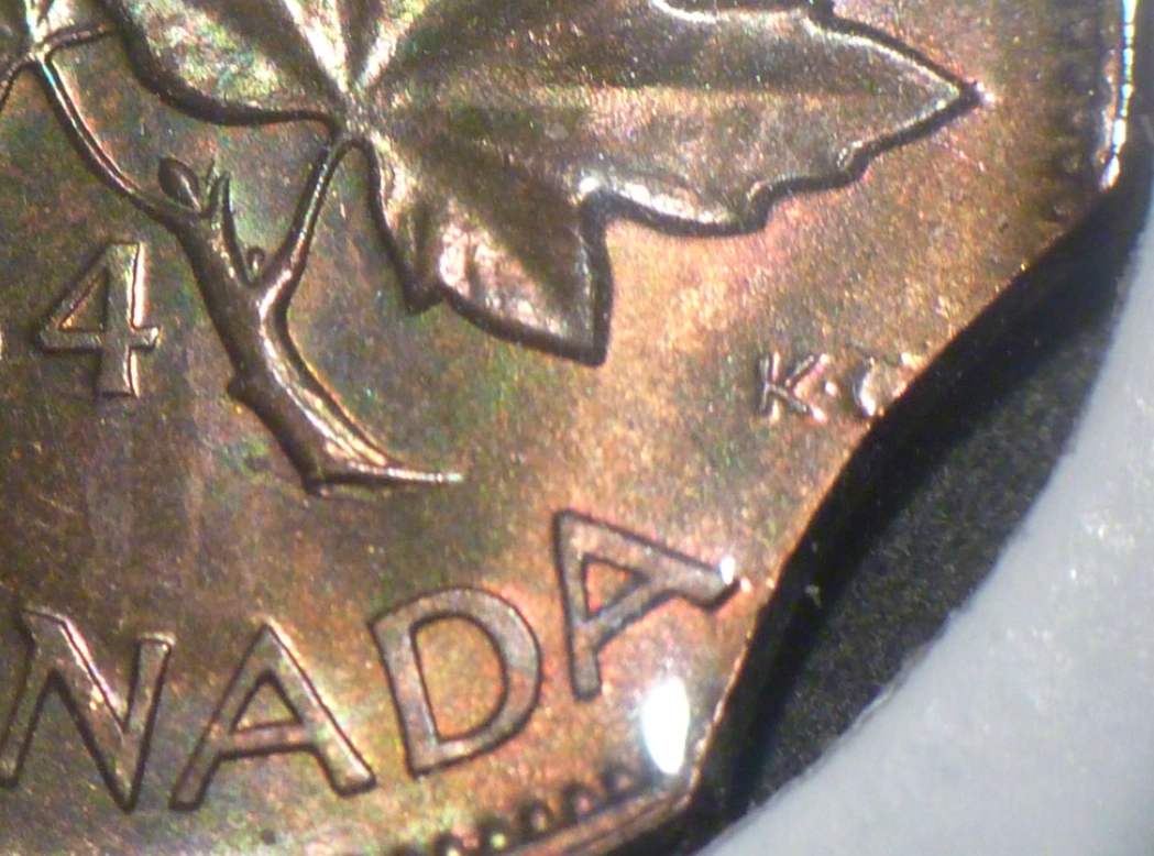 1964-1-Cent-DDR,-Extra-Spine