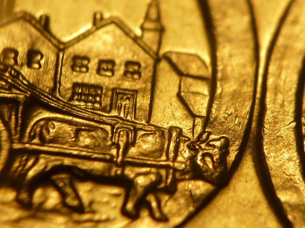 1974-Nickel-Dollar-With-Incomplete-Clip-And-Doubled-Yoke.