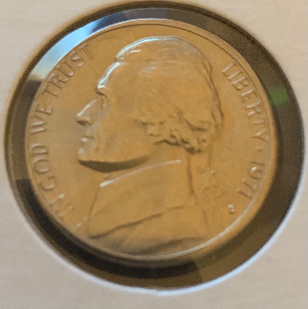 Need-Help-Identifying:-1971-D-Nickel-In-Great-Condition-With-Possible-Error