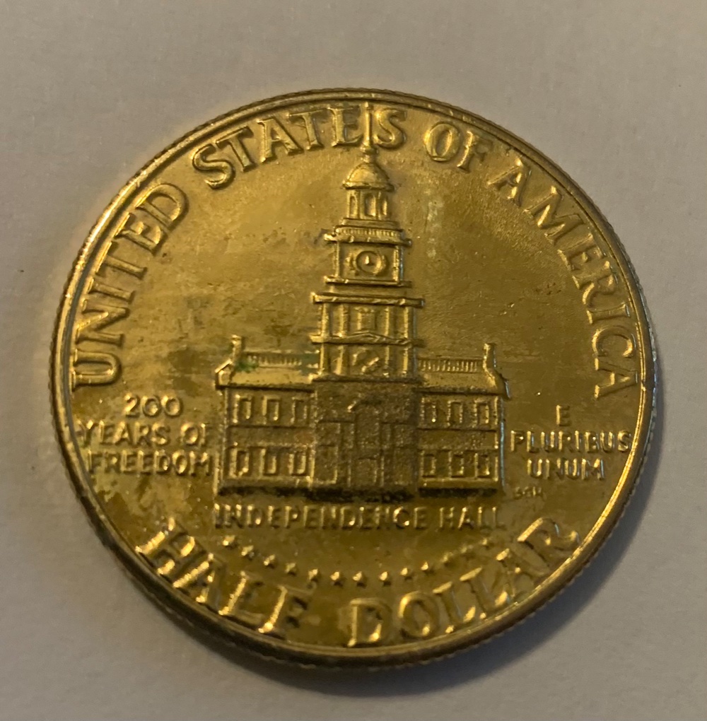 Golden-Bicentennial-Half-Dollars-Denver-Mint