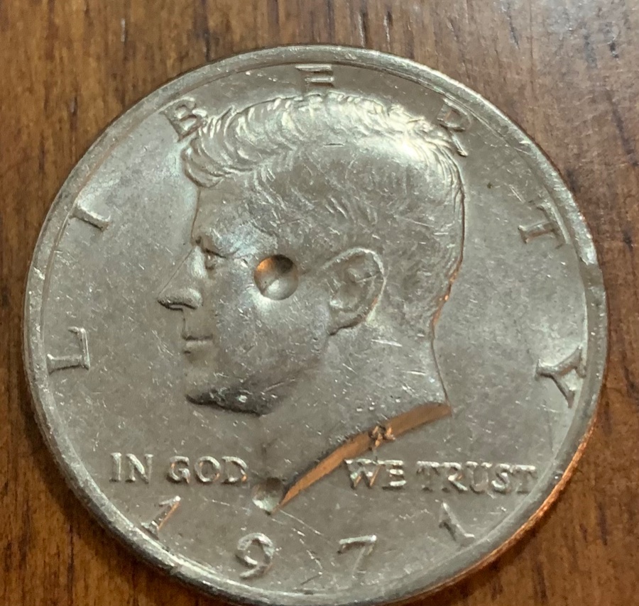 Dimples-On-A-1971-Kennedy-Half-Dollar
