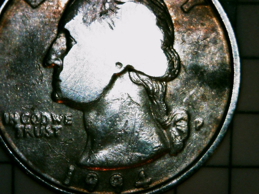 Flat-Surfaces-On-A-1994-P-Quarter