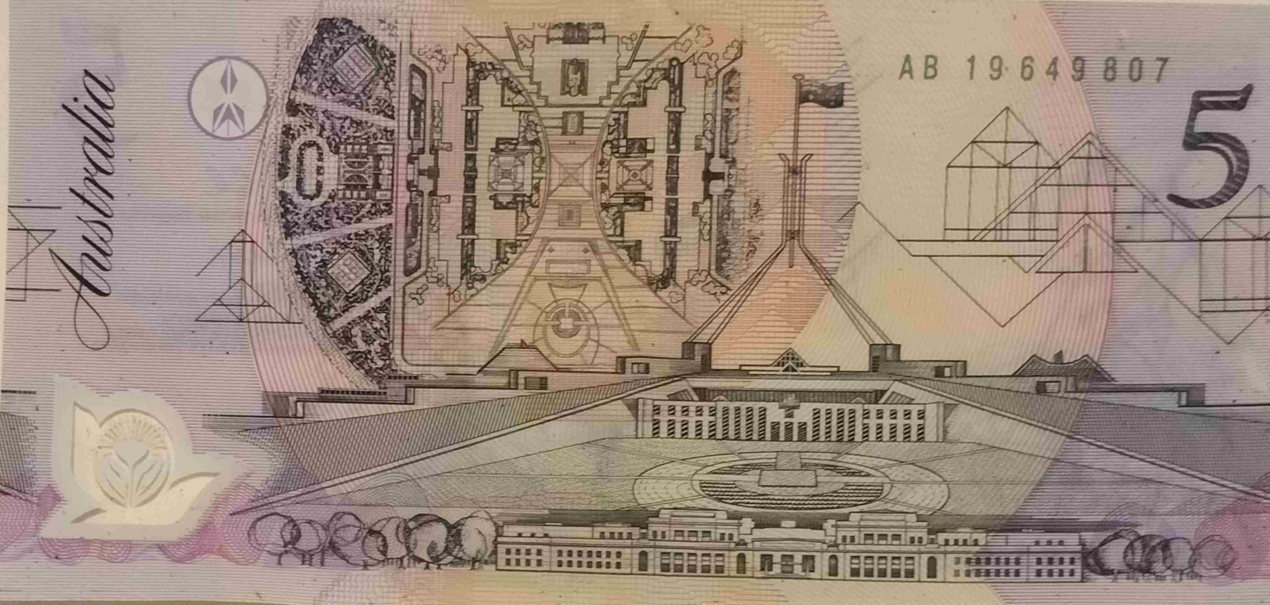 1992-$5-Note-Prefix-In-Green-Ink
