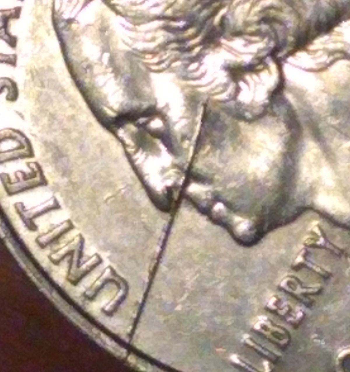 Impressive-Die-Gouge!-2007-Evergreens-Quarter