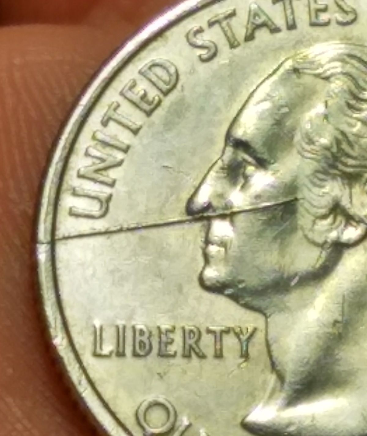 Impressive-Die-Gouge!-2007-Evergreens-Quarter