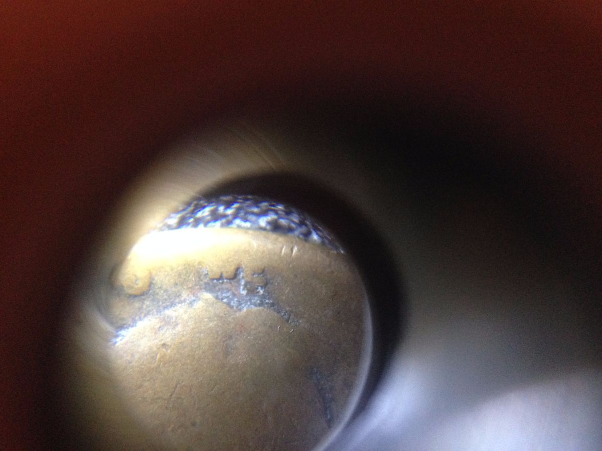 1960's-Cent-Not-Sure-The-Year-S-Mintmark?-Blank-Back?
