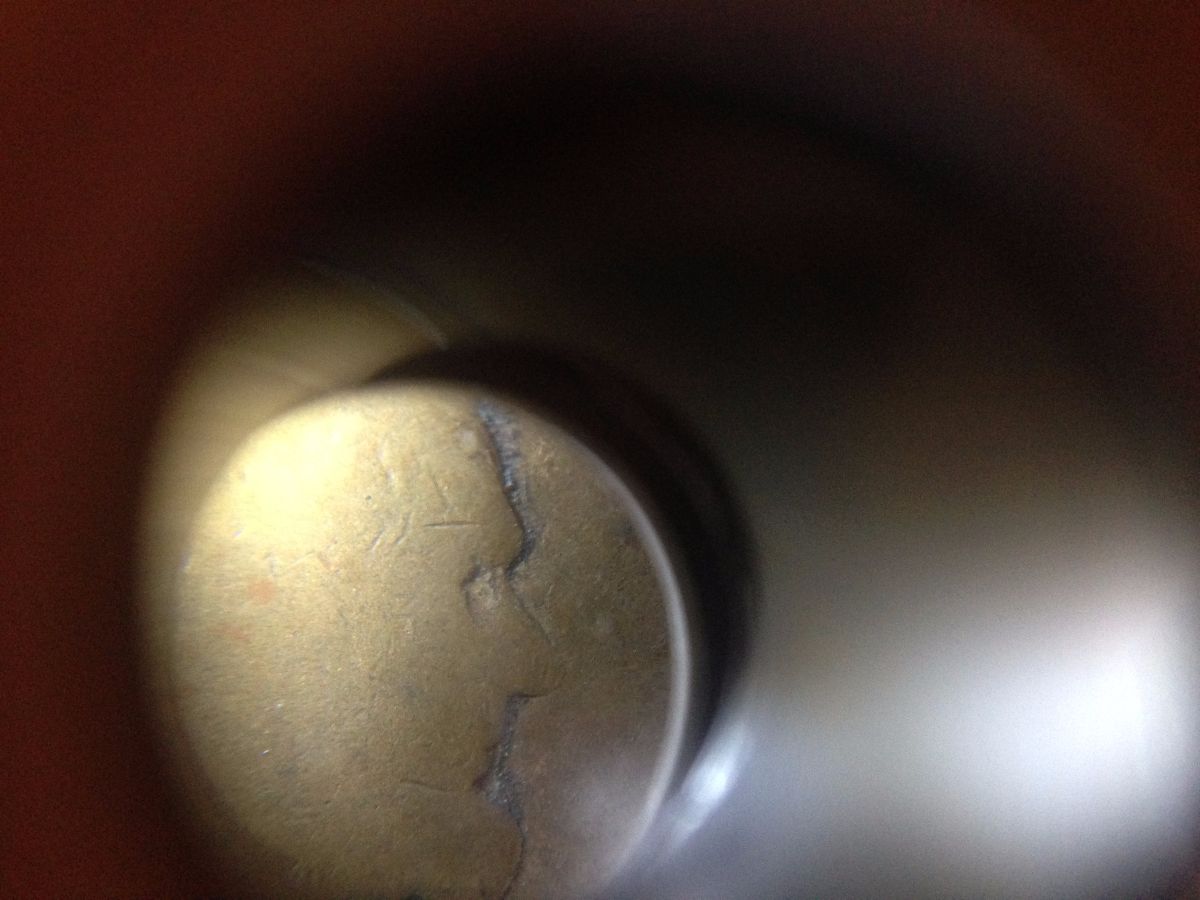1960's-Cent-Not-Sure-The-Year-S-Mintmark?-Blank-Back?