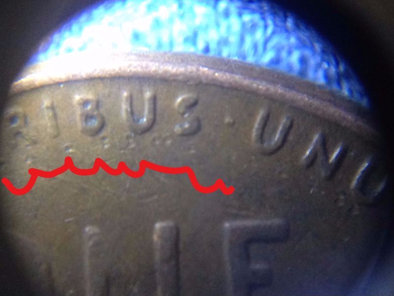 1957-Wheat-Cent,-Lam-Error?-What-Else?