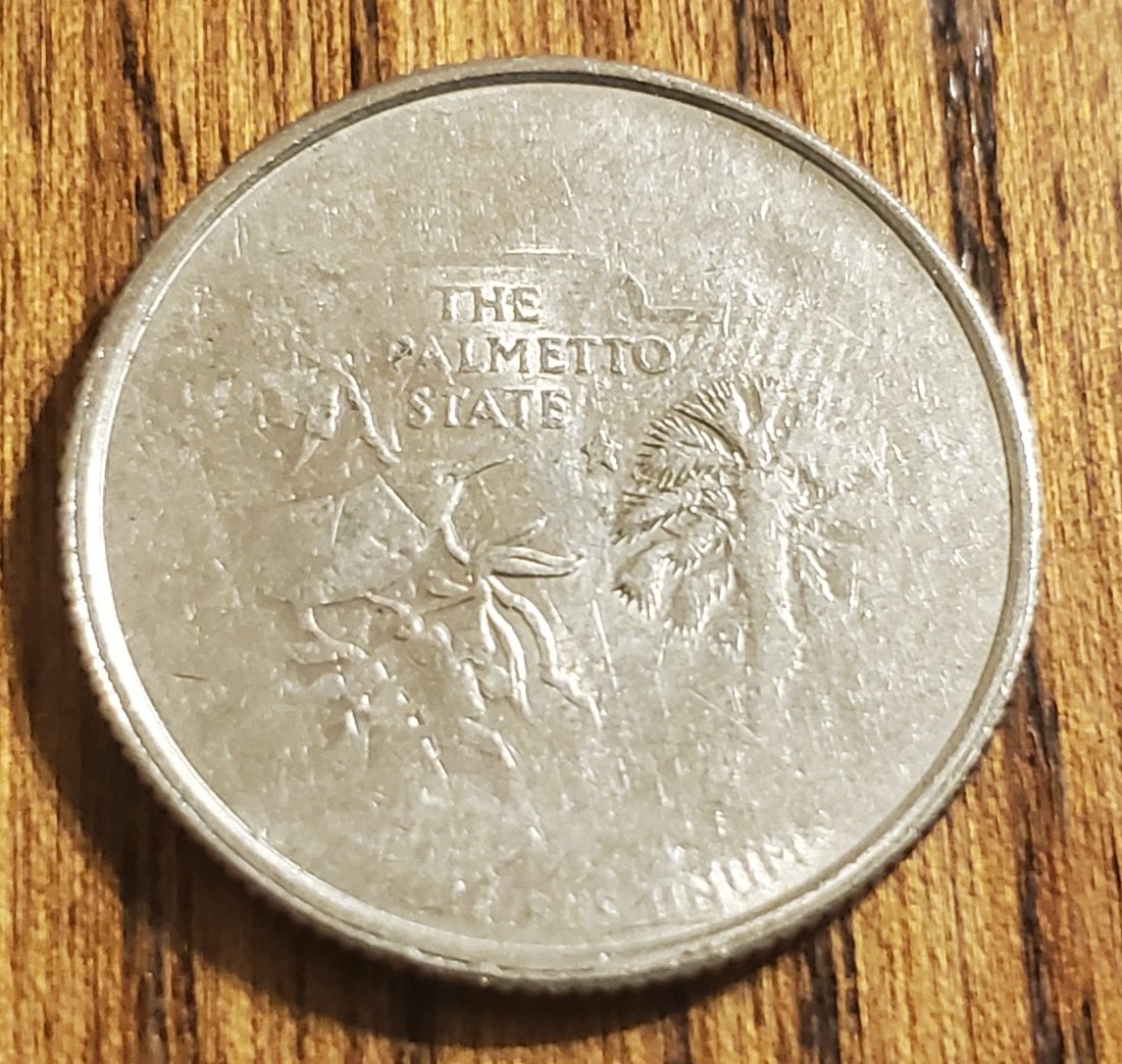 Best-Struck-Through-Grease-Error-I've-Found---2000?-SC-State-Quarter