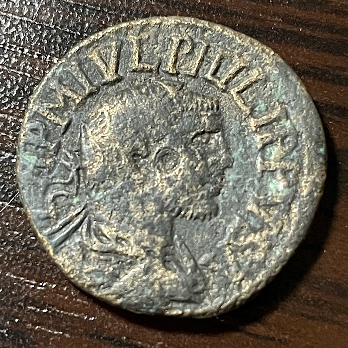 A-Roman-Coin,-But-Strange-Lettering