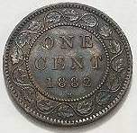 1882-C2--Large-Cent-For-Grading
