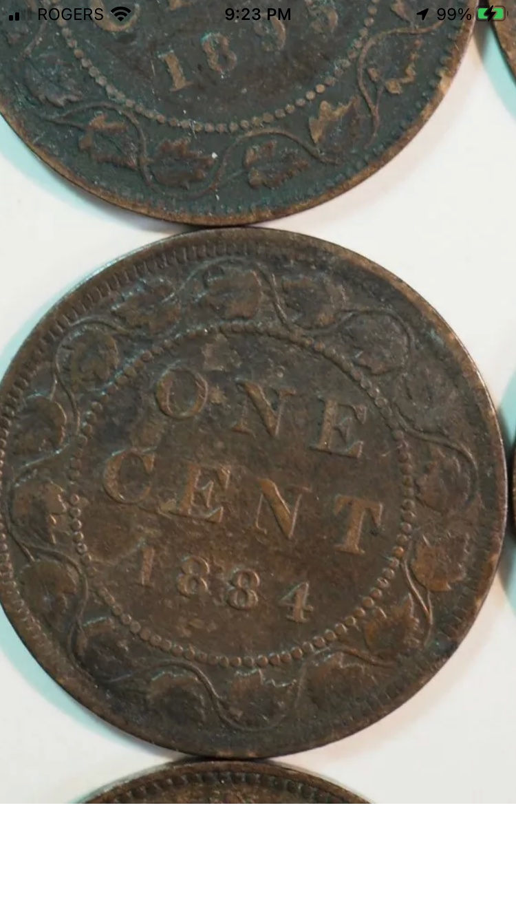 1884-One-Cent-Portrait---Grade-With-Sellers-Photo