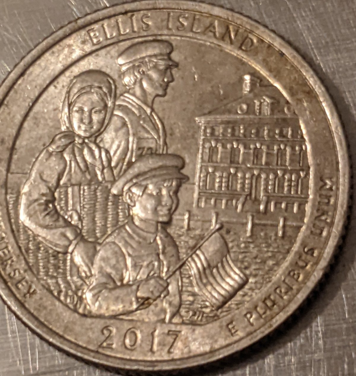 2017-Ellis-Island-Quarter-Red-Not-Paint