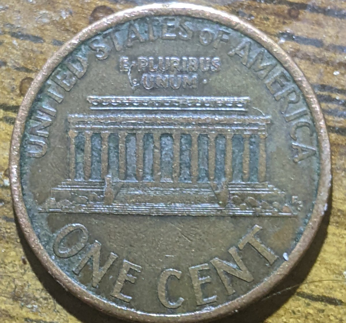 1996-Penny-With-Weird-Lettering-And-Symbols-Is-It-A-Error