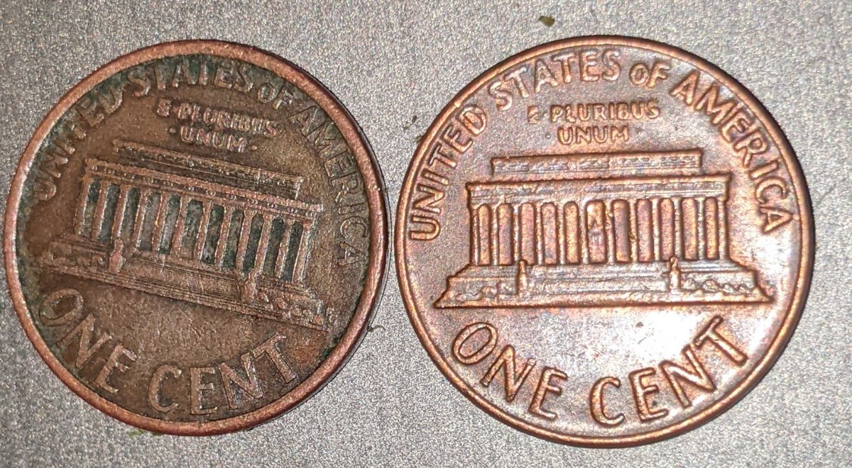 1996-Penny-With-Weird-Lettering-And-Symbols-Is-It-A-Error