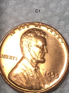 1955-Ie-Wheat-Penny-With-No-Vbd-Extra-Leaf-On-Reverse-&-Cuds