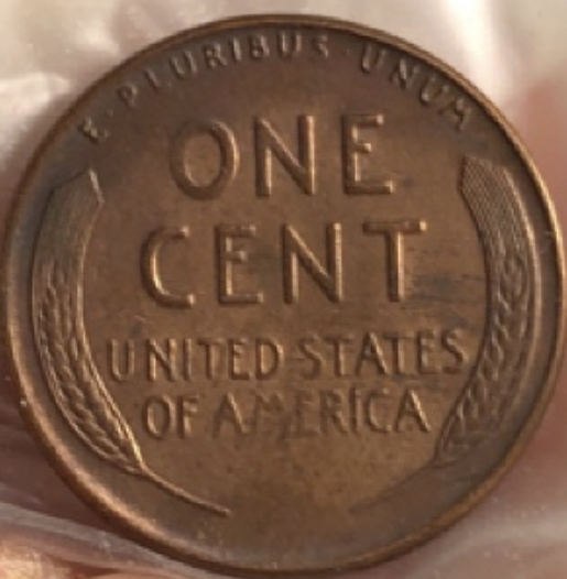 1957-D-Big-Chunk-Of-Copper-At-Back-Of-Head!-