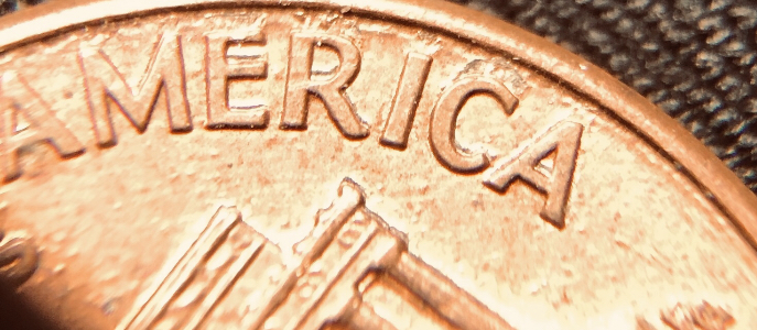 1989-D-Lincoln-Cent---Severe-Die-Shift/Lamination-Peel!