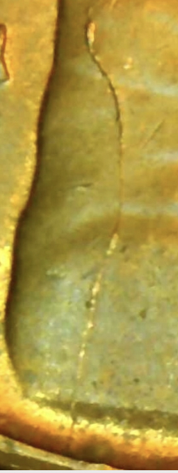 1950-LWC-Nearly-MS-Condition-Wheat-Penny-Except-For-Forked-Tongue-