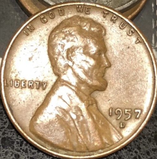 1957-D-LWC-Strike-Through-Or-Lamination-Error?