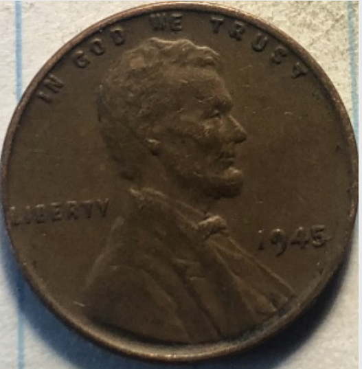 1945-Lincoln-Wheat-Cent---Ddr-Doubled-Die-Reverse