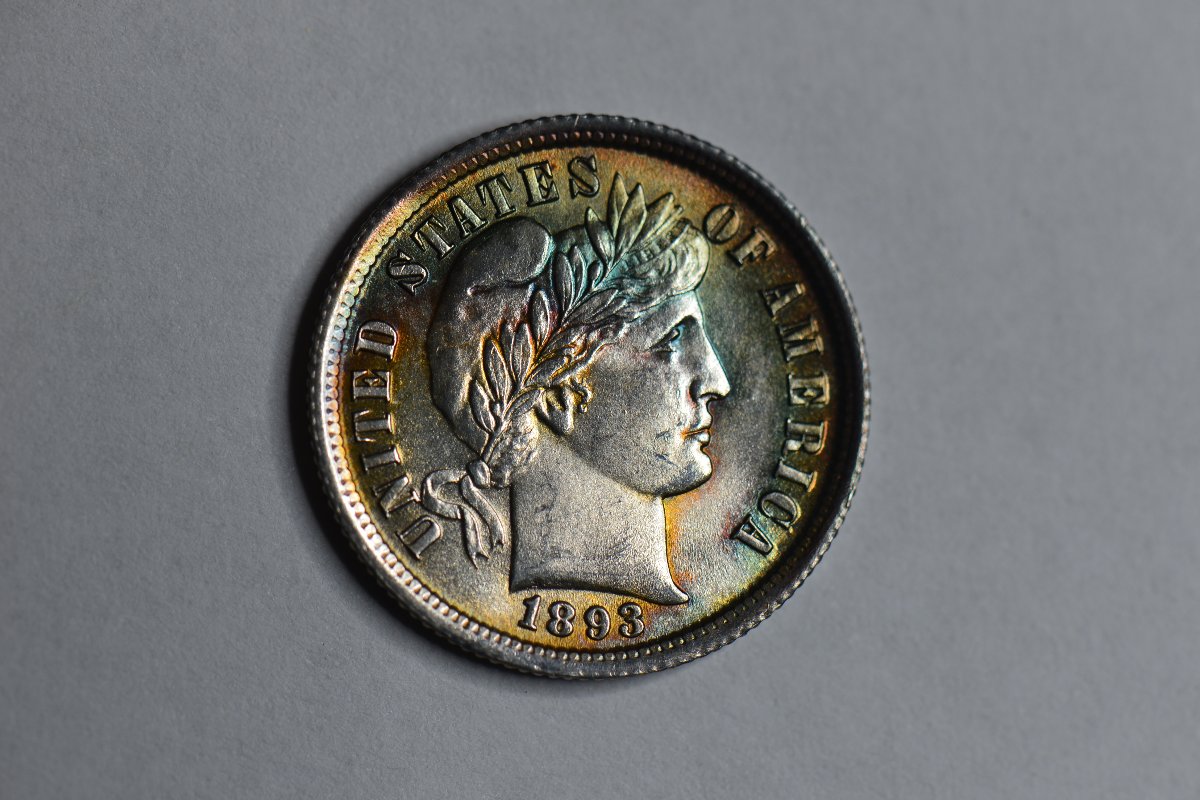 1893-Barber-Dime-For-Grading