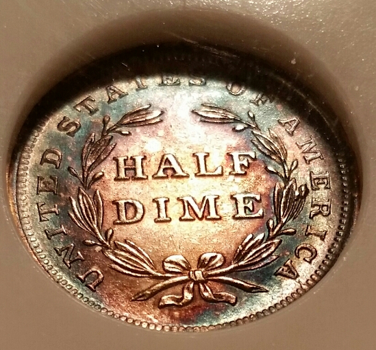 Toning-1837-Half-Dime